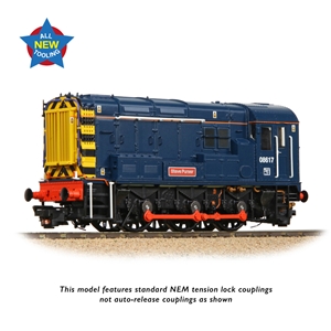 35-915 Class 08 08617 'Steve Purser' BR Blue (image for) 35-915 Class 08 08617 'Steve Purser' BR Blue